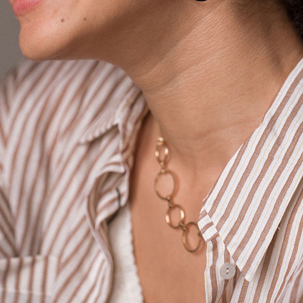 Bijoux - Collier STREAK GM - LES FEMMES À BARBES