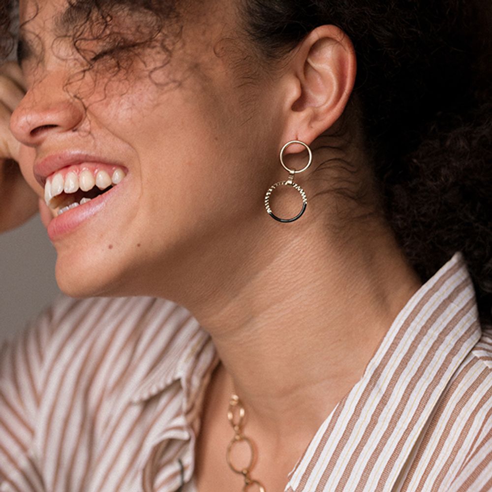 Bijoux - Clous STREAK Pendants - LES FEMMES À BARBES