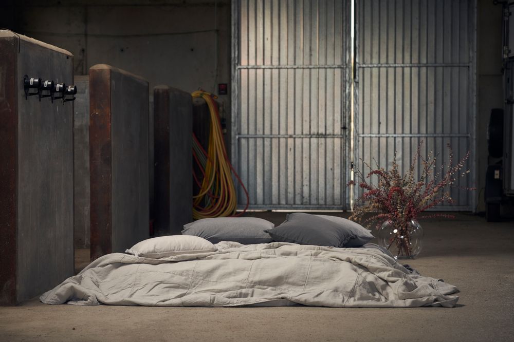 Linge de lit - Couette QUILT ANA - Lin Pure - MIKMAX BARCELONA