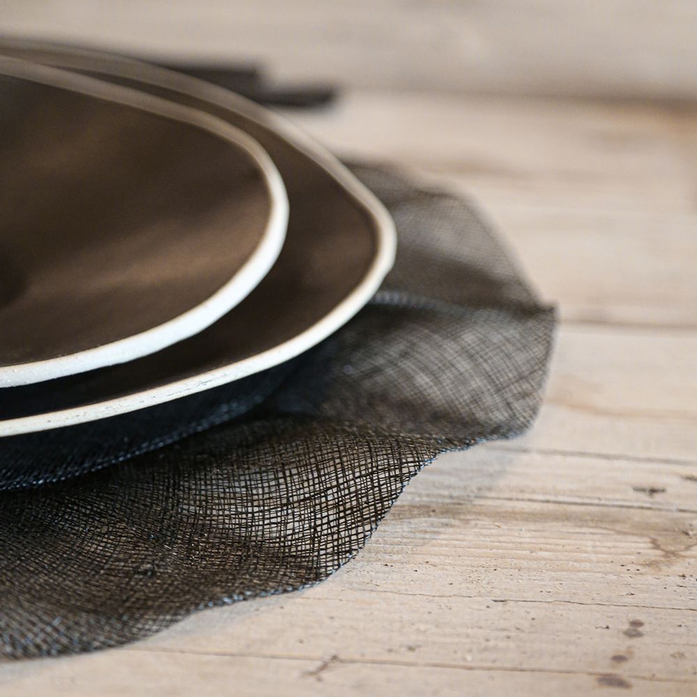 Placemats - 100% abaca underplates and placemats - FIORIRA UN GIARDINO SRL