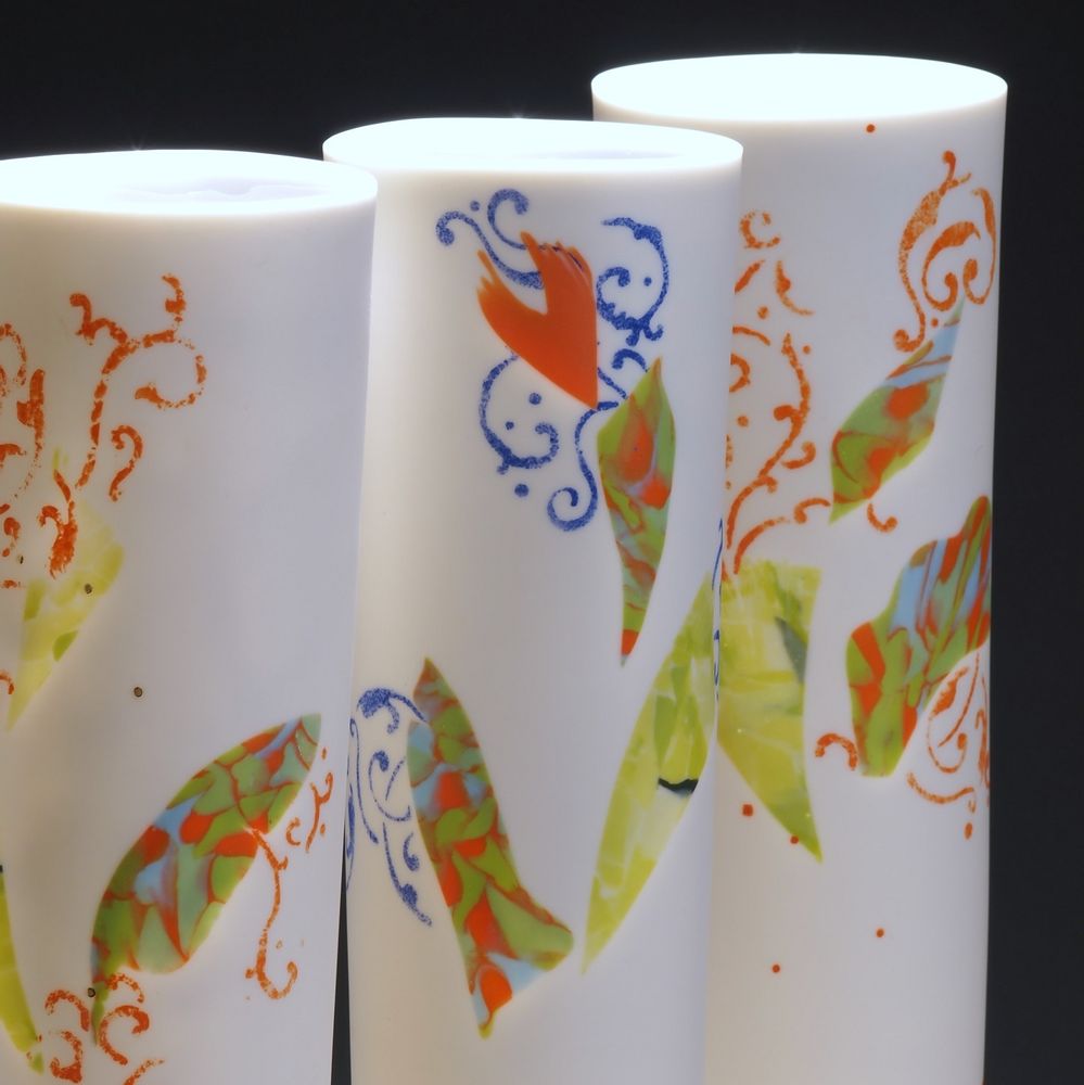 Vases - BAMBOO COLLECTION — FLORA, set three vases - MPR STUDIO