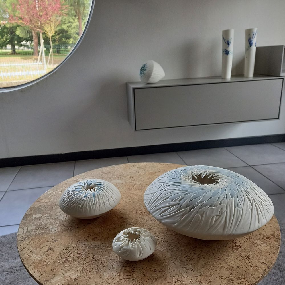 Sculptures, statuettes and miniatures - SEA URCHIN, centerpiece - MPR STUDIO