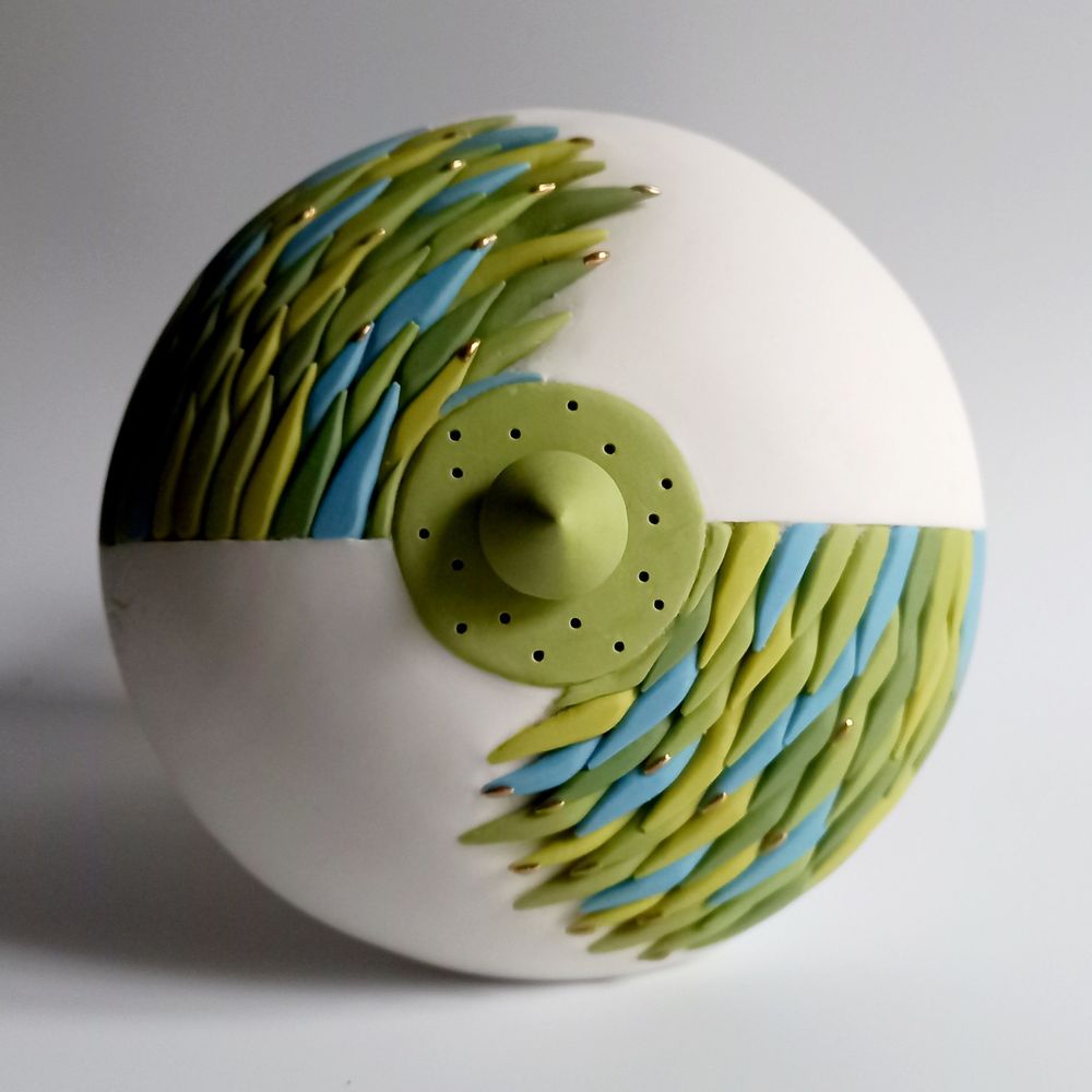 Sculptures, statuettes and miniatures - SEA URCHIN, centerpiece - MPR STUDIO