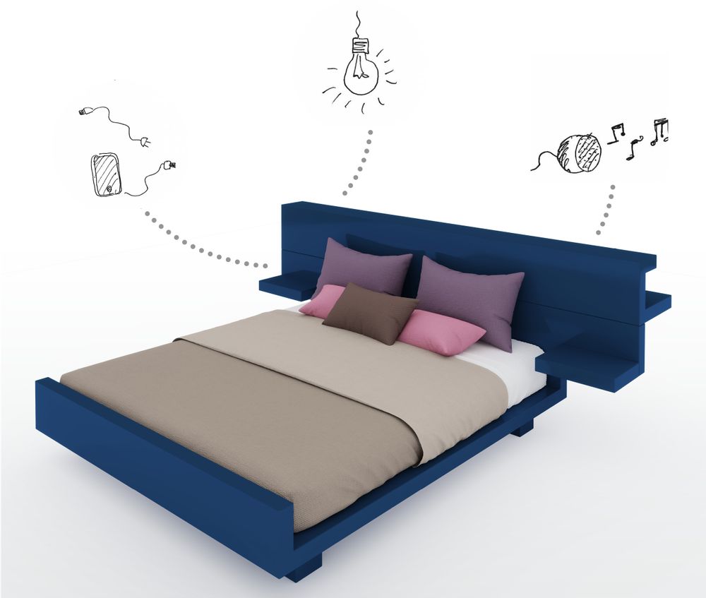 Hotel bedding - BED “LIBERO” - IL TUO LEGNO