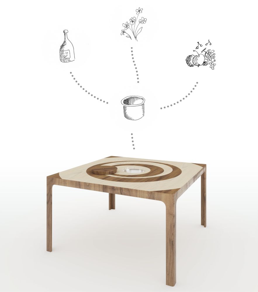 Tables for hotels - TABLE “ZEFIRO” - IL TUO LEGNO