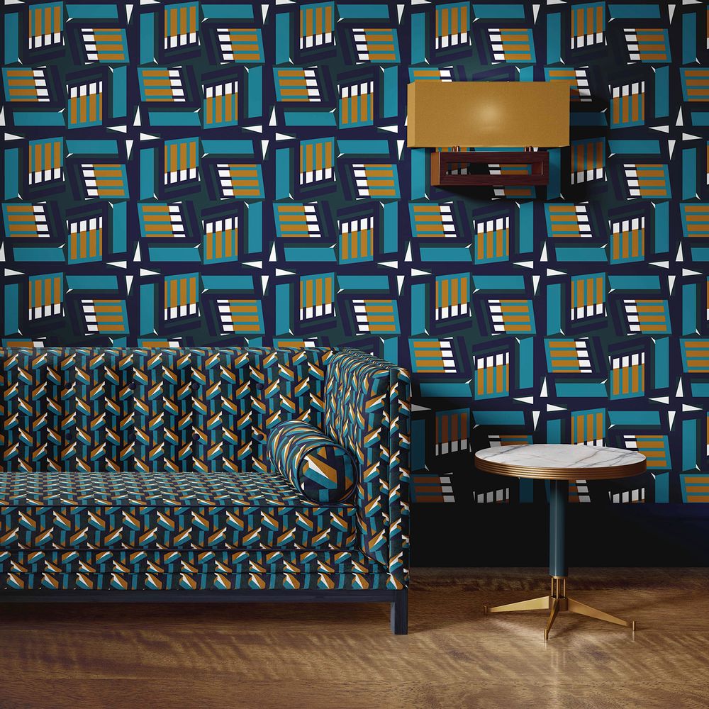 Other wall decoration - Eco-friendly Wallpaper ABRACADABRANTESQUE - CORALIE PREVERT PARIS