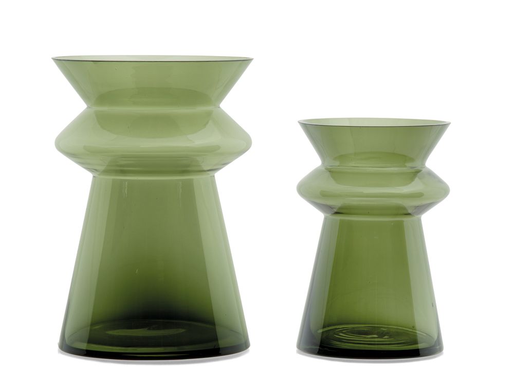Decorative objects - NOAH GREEN VASE Ø20X29,5 CR21108 - ANDREA HOUSE