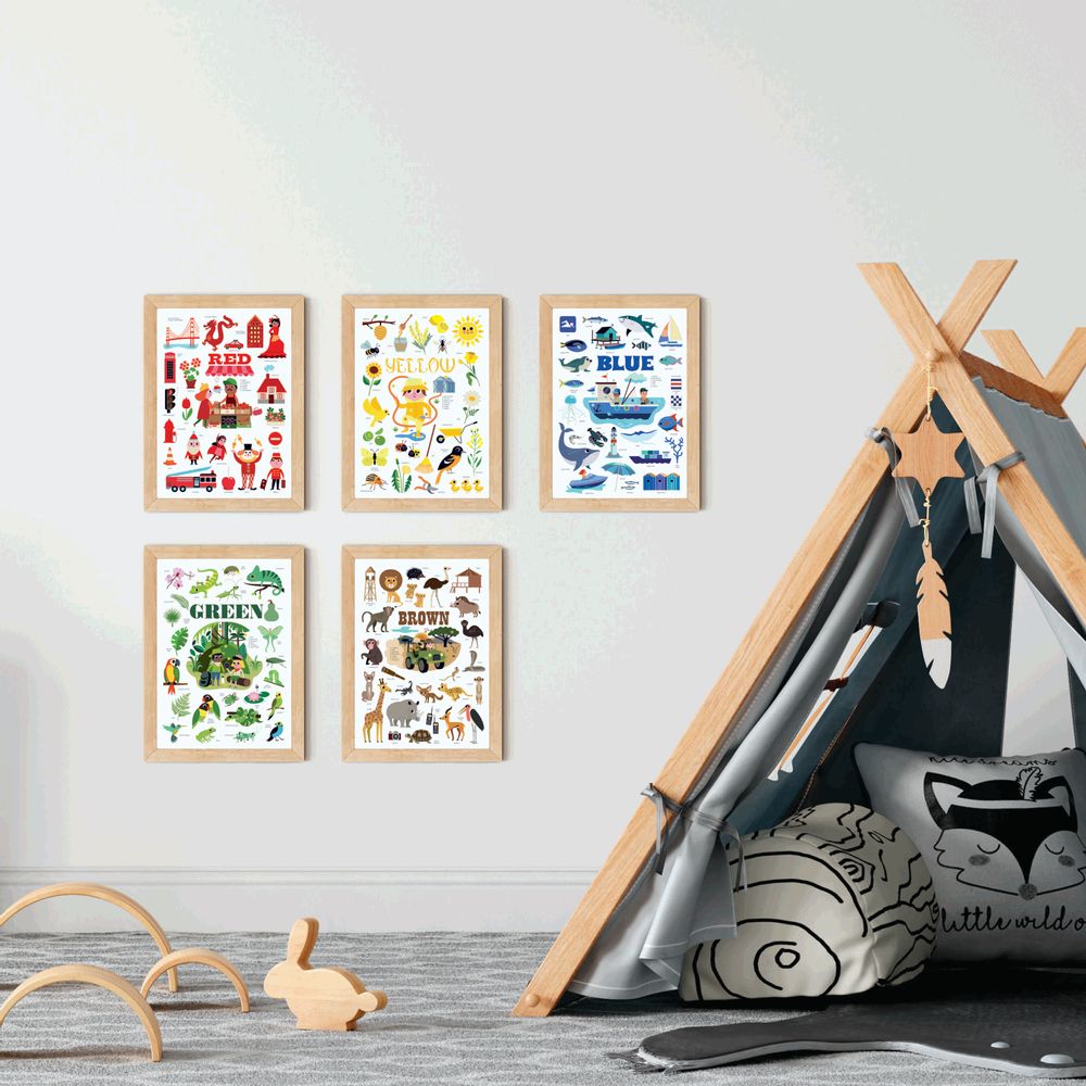 Children's arts and crafts - Jungle Mini Poster - 22 Stickers  - POPPIK - BAYARD JEUNESSE