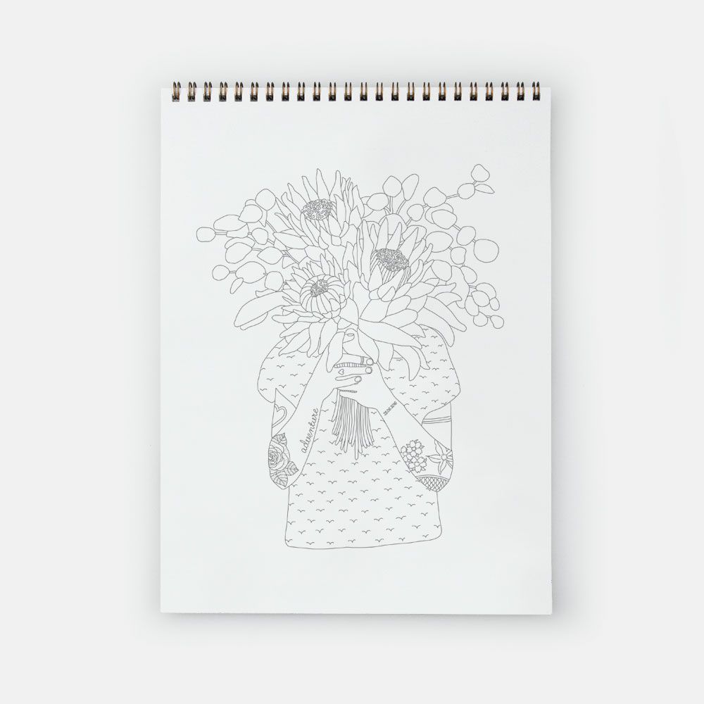 Stationery - Coloring Book - ALL THE WAYS TO SAY