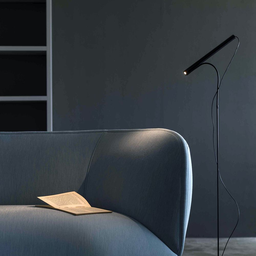 Floor lamps - Equilibrio floor with servoluce - OLIVELAB