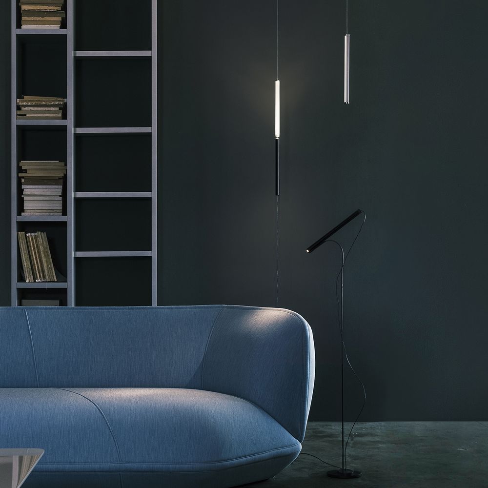 Floor lamps - Equilibrio floor with servoluce - OLIVELAB