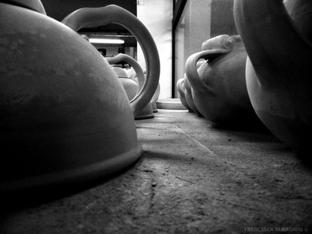 Plats et saladiers - Stufarola - poêle à four - cocotte en pyrex - CERAMICHE BUCCI SRL