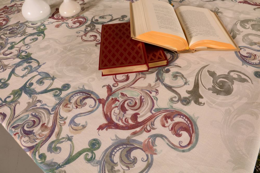 Linge de table textile - NAPPE DÉCORO 100% LIN - NENCIONI CASA - TELENE