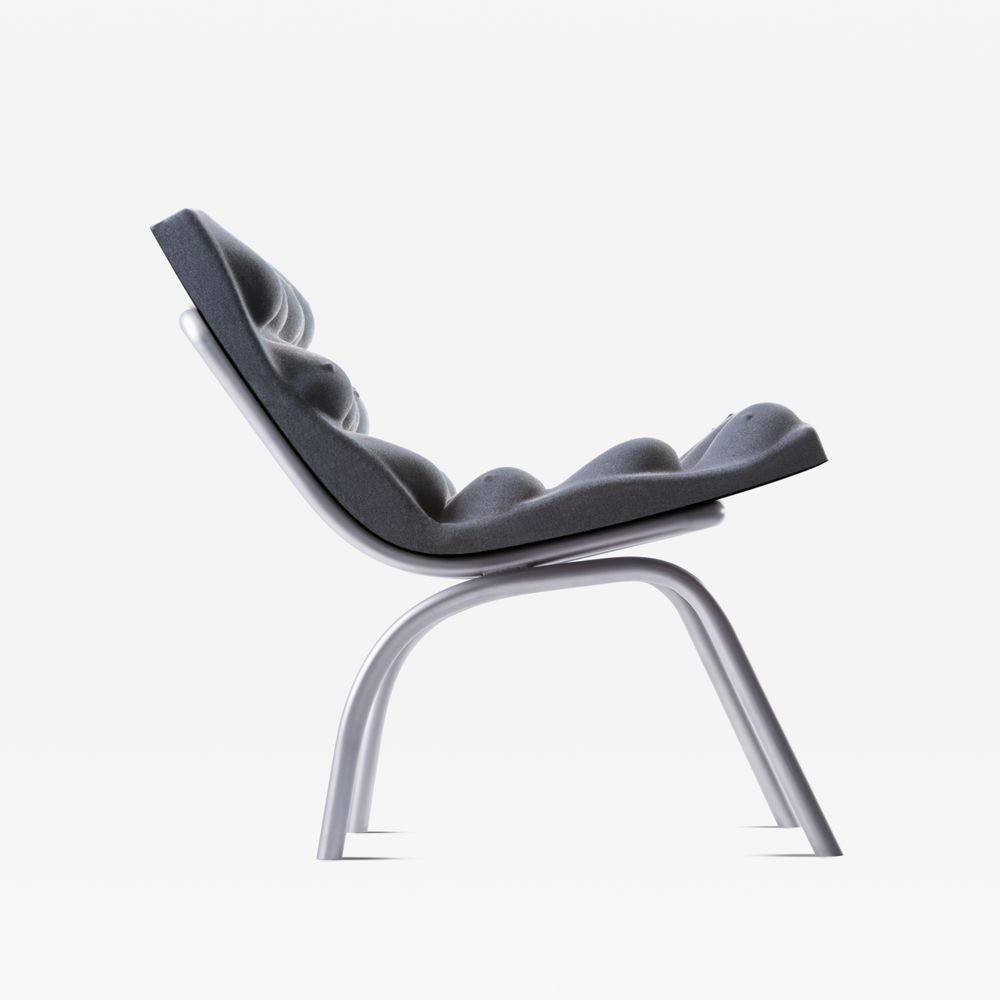 Fauteuils pour collectivités - Pendant ce temps chaise longue - 25H.DESIGN