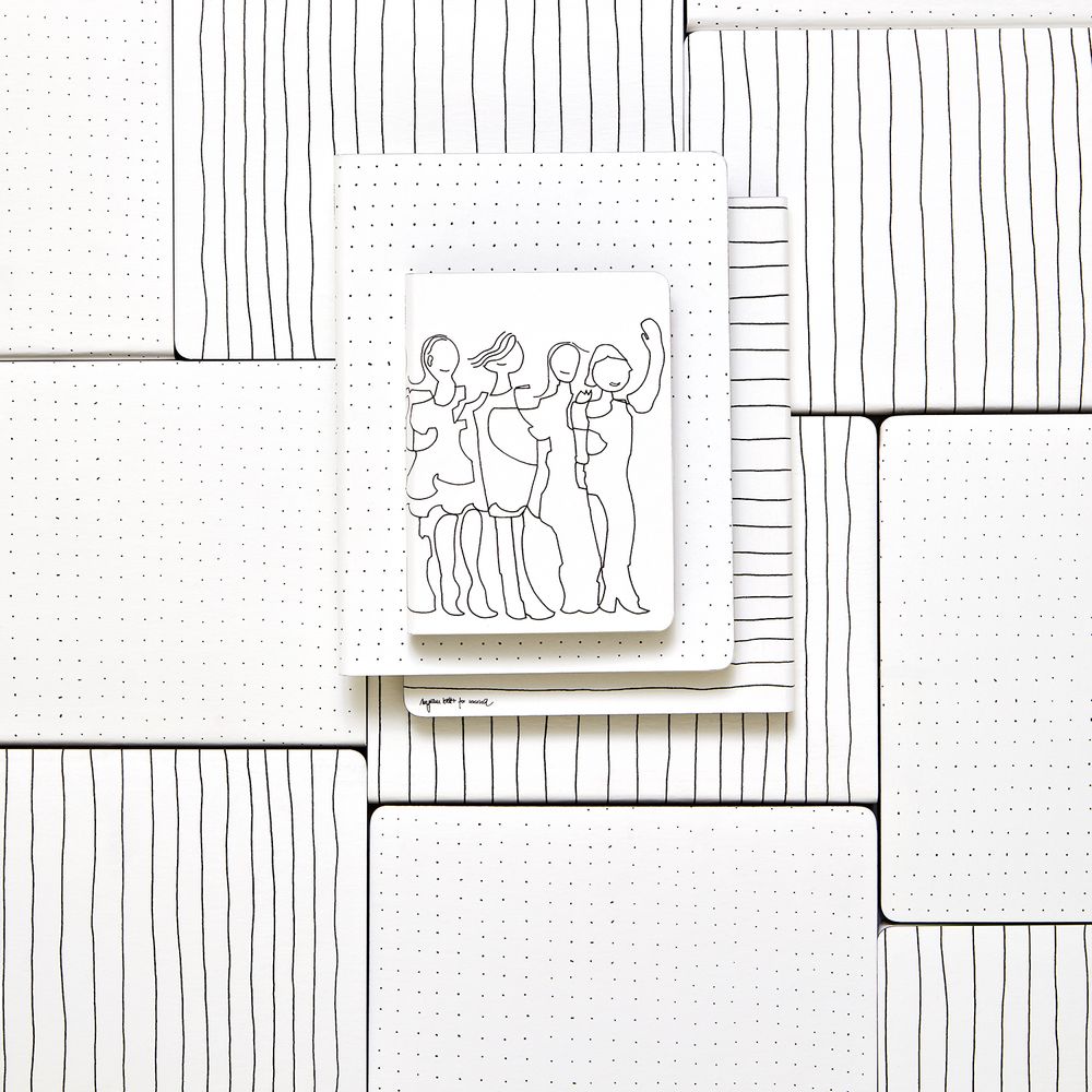 Papeterie bureau - Collaboration Myriam Beltz for nuuna - NUUNA