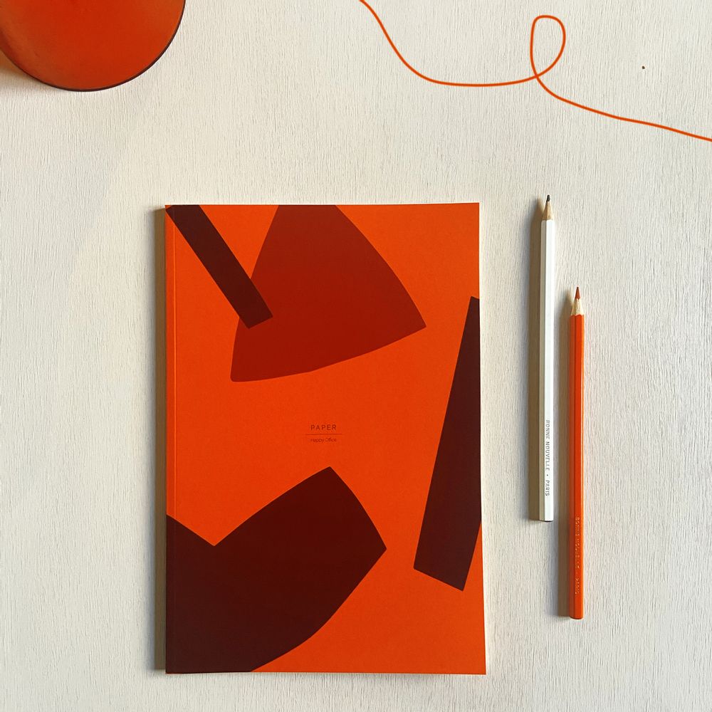 Gifts - NOTEBOOK PAPER RED - MAISON BONNE NOUVELLE