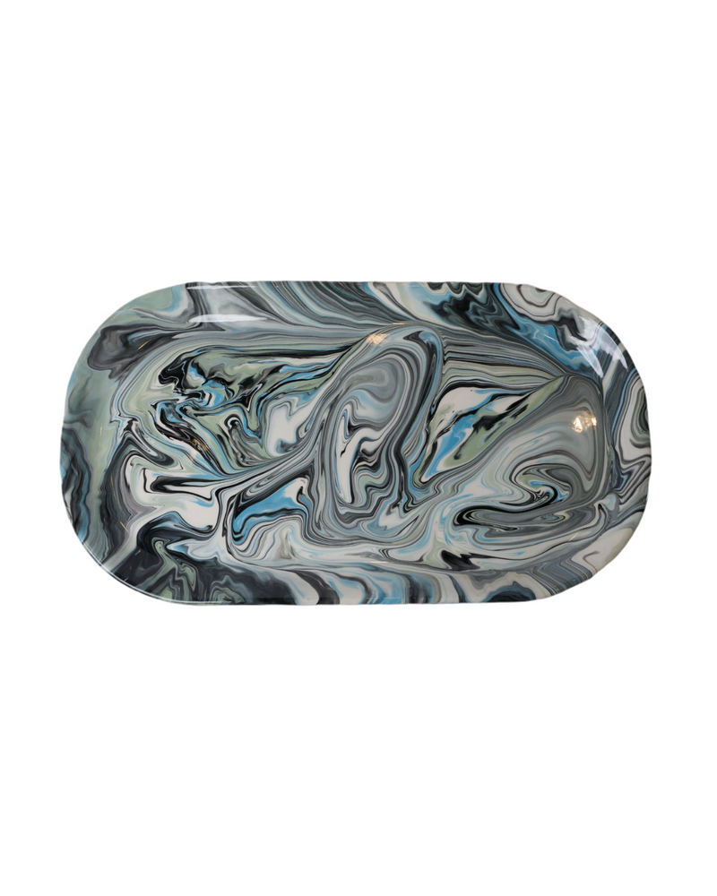 Platter and bowls - IOM Chahut NUAGE serving dish - IOM INES-OLYMPE MERCADAL