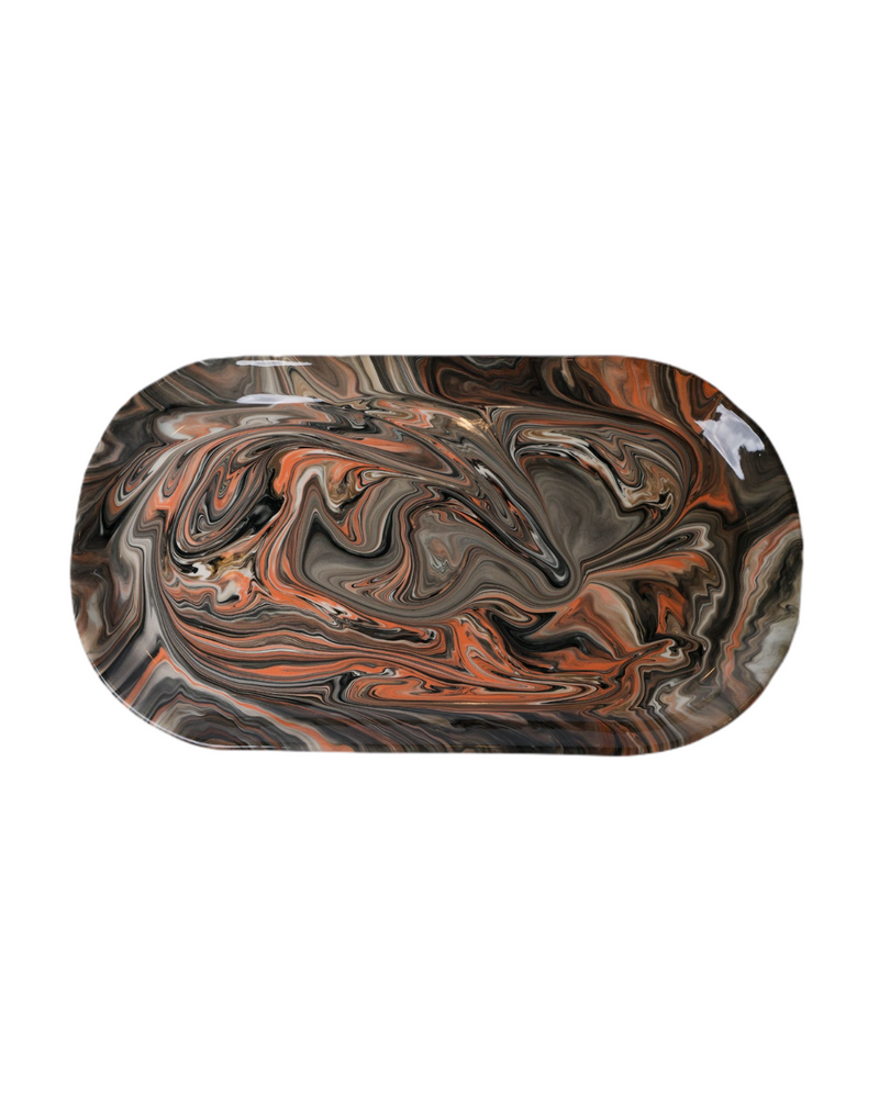 Platter and bowls - IOM Serving Dish Chahut Chamade - IOM INES-OLYMPE MERCADAL