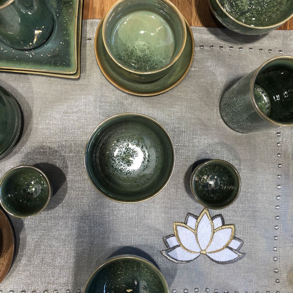 Tea and coffee accessories - Glazed porcelain teapots, bowls, mugs - ZAOZAM