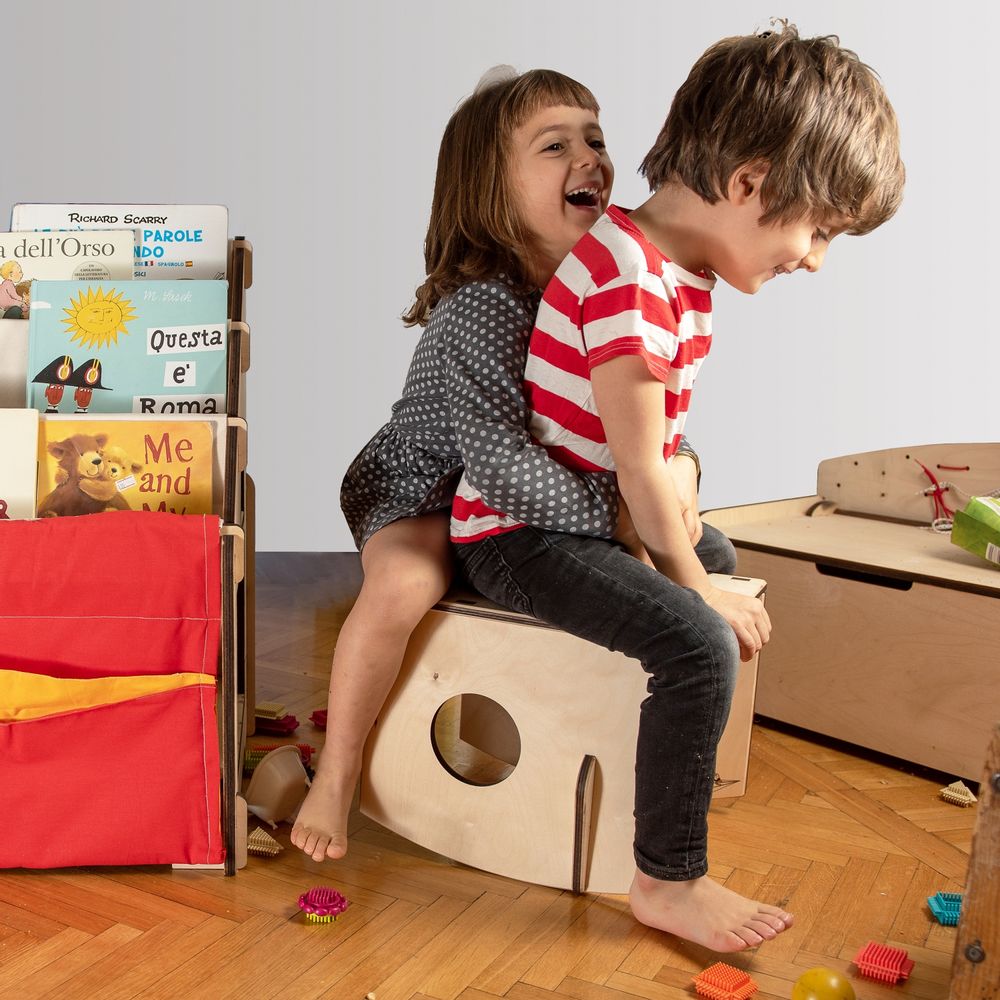 Children's tables and chairs - Dindola, the three in one chair - NINIDESIGN