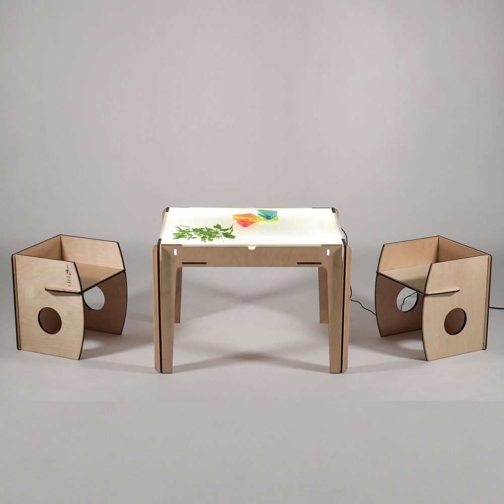 Chambres d'enfants - Tavoluccico, Reggio Emilia table légère pour enfants - NINIDESIGN