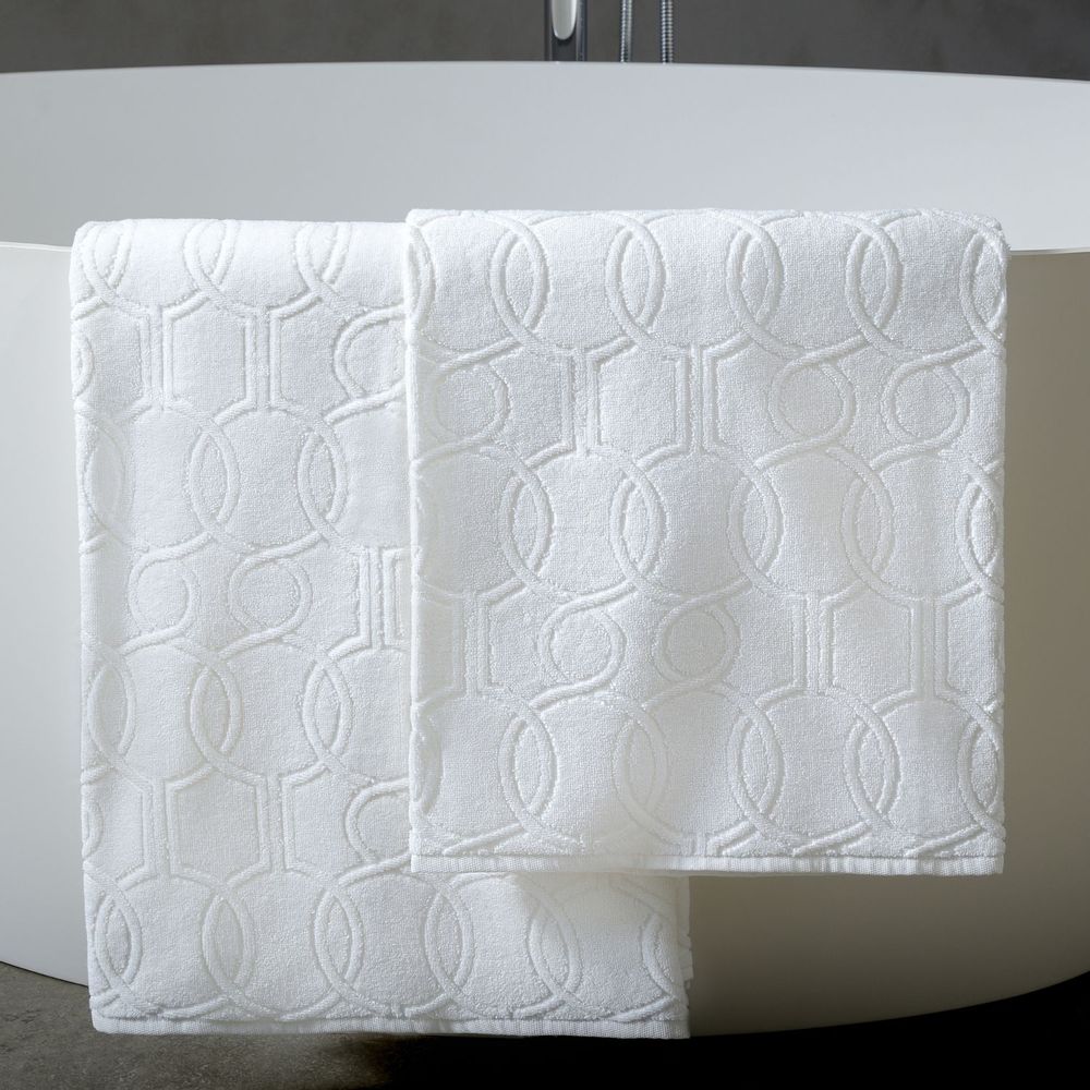 Bath towels - SHANGRI-LA JACQUARD - Bath towels - RIVOLTA CARMIGNANI