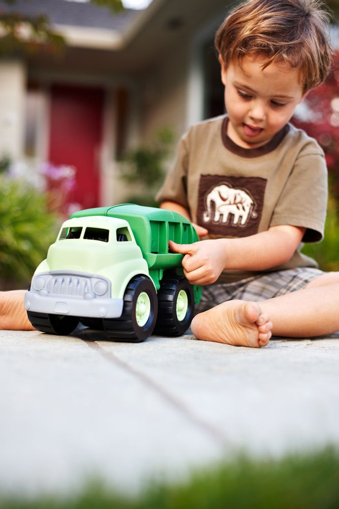 Toys - GreenToys Vehicles: RECYCLE TRUCK - GREEN TOYS