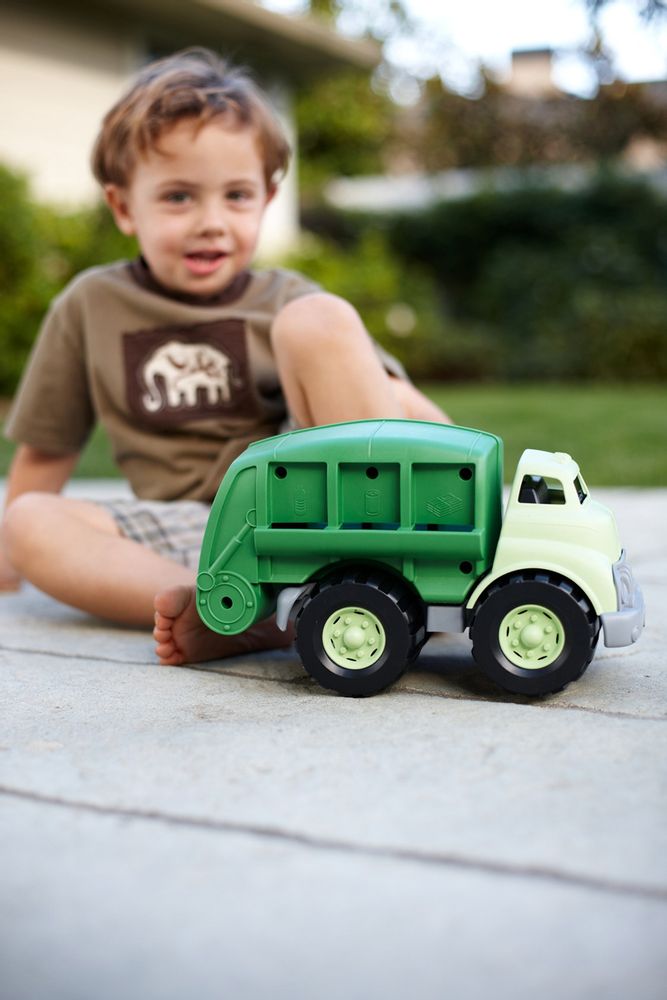 Toys - GreenToys Vehicles: RECYCLE TRUCK - GREEN TOYS