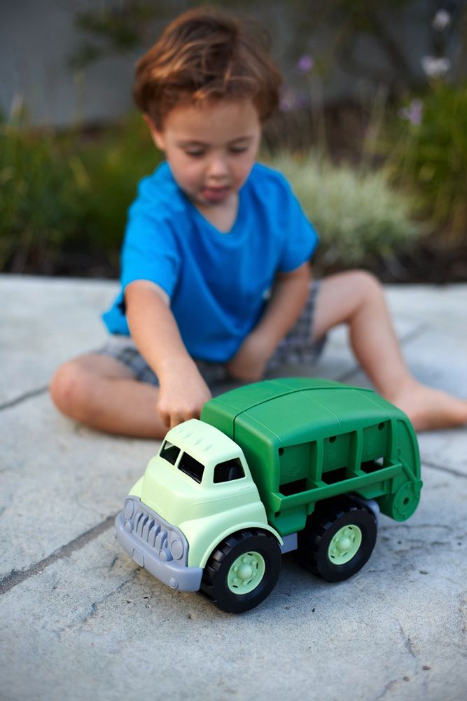 Toys - GreenToys Vehicles: RECYCLE TRUCK - GREEN TOYS