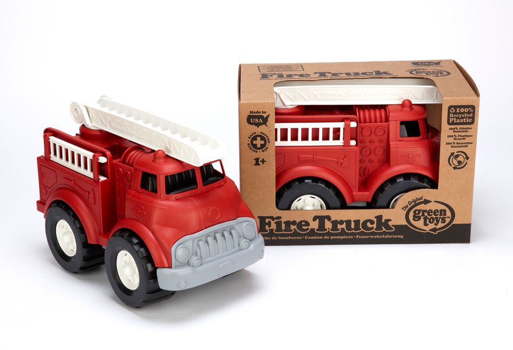 Toys - GreenToys Vehicles: FIRE TRUCK - GREEN TOYS