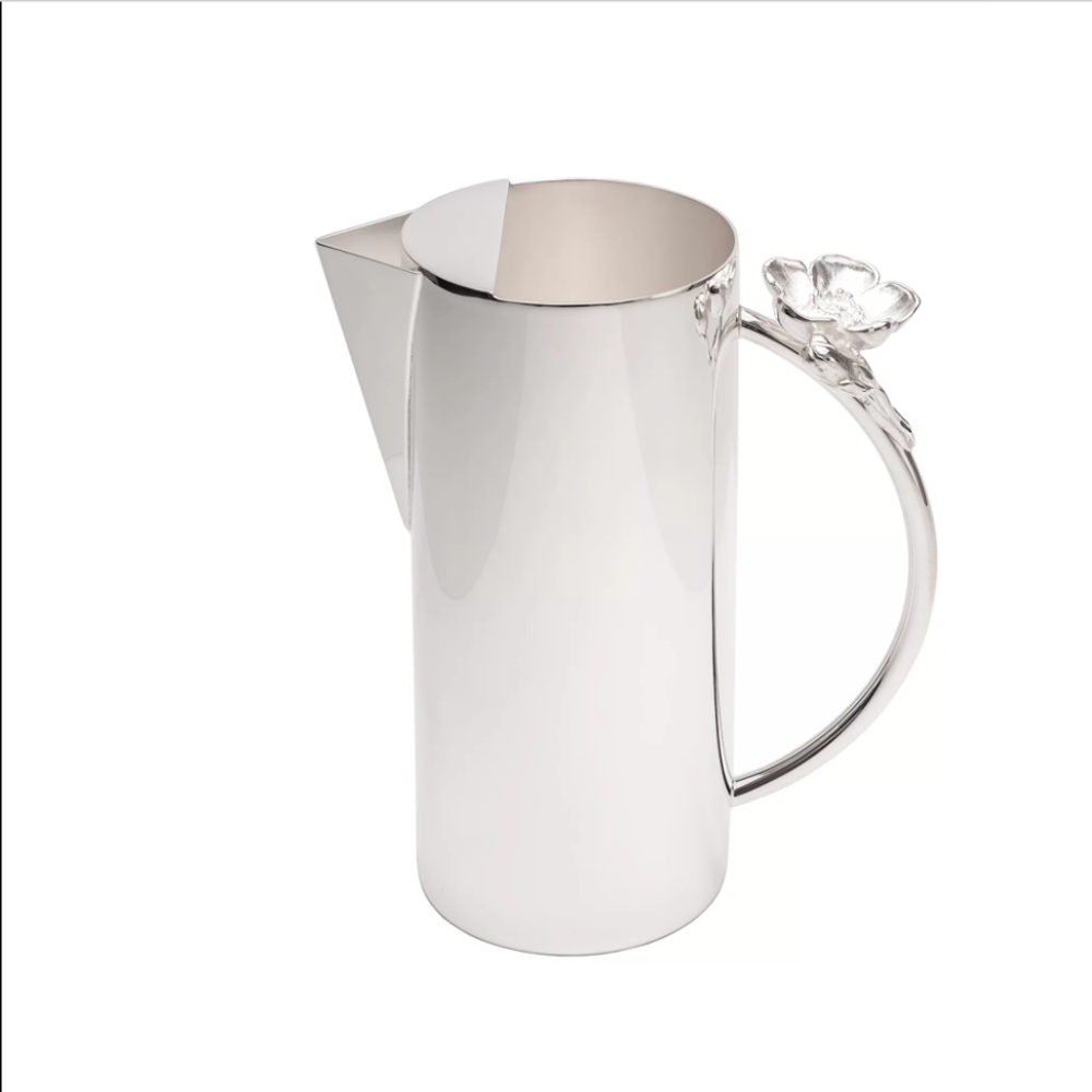 Accessoires thé et café - Broc à eau Flor - ORFÈVRERIE ROYALE