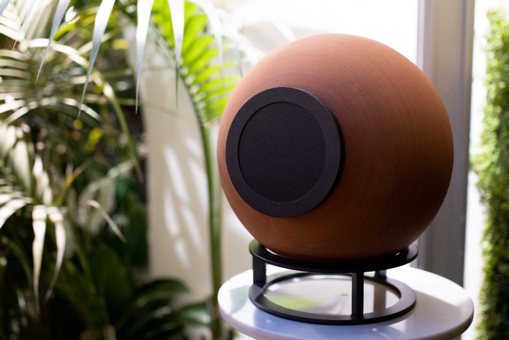 Speakers and radios - Taletia Low – Full range speakers natural terracotta - DEDALICA