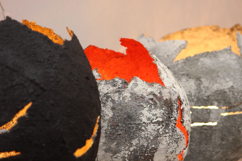 Objets de décoration - Volcan luminaire - NATALIE SANZACHE