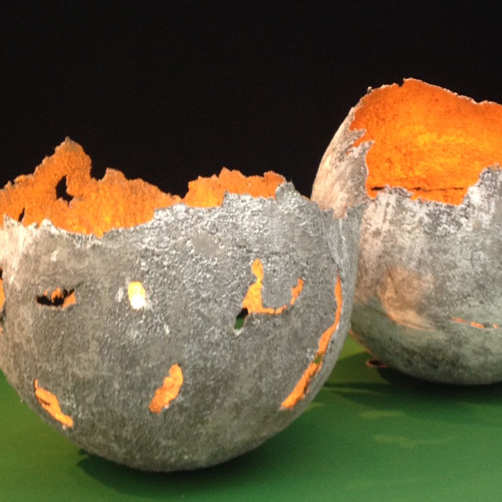Objets de décoration - Volcan luminaire - NATALIE SANZACHE