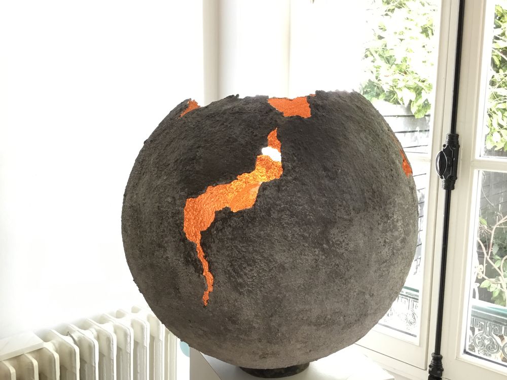 Objets de décoration - Volcan luminaire - NATALIE SANZACHE