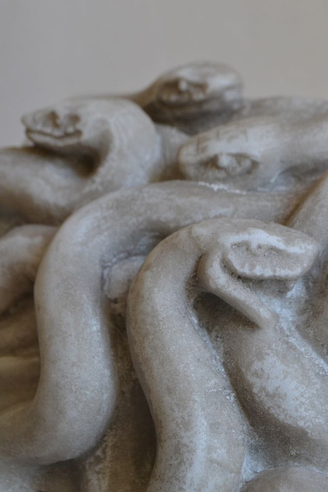 Sculptures, statuettes and miniatures - Marble "Medusa" Head - TODINI SCULTURE