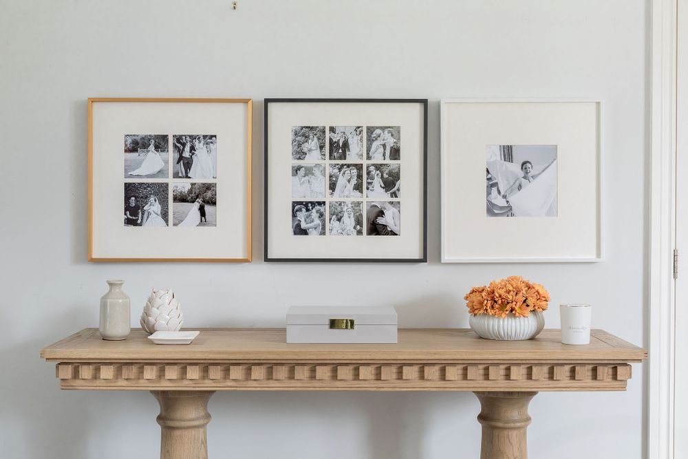 Hotel bedrooms - Wall Hanging Multi Aperture Frames - ADDISON ROSS