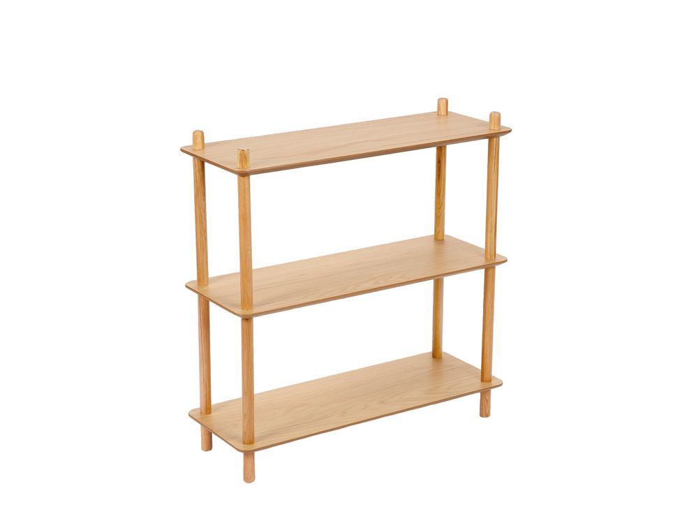 Bibliothèques - ÉTAGÈRE CHÊNE 80X30X82 MU21532 - ANDREA HOUSE