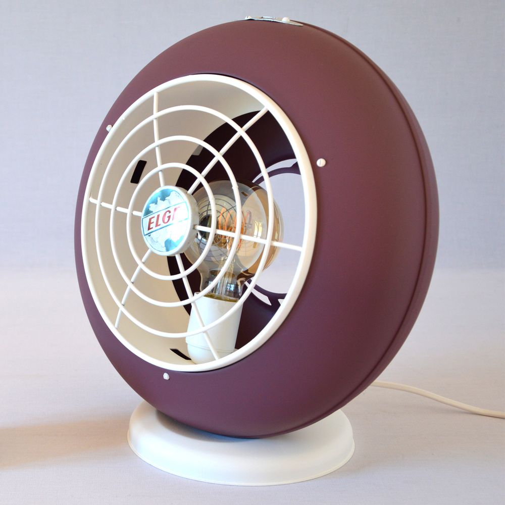 Objets design - Luminaire éthique upcycling design Elge Violet - ARTJL