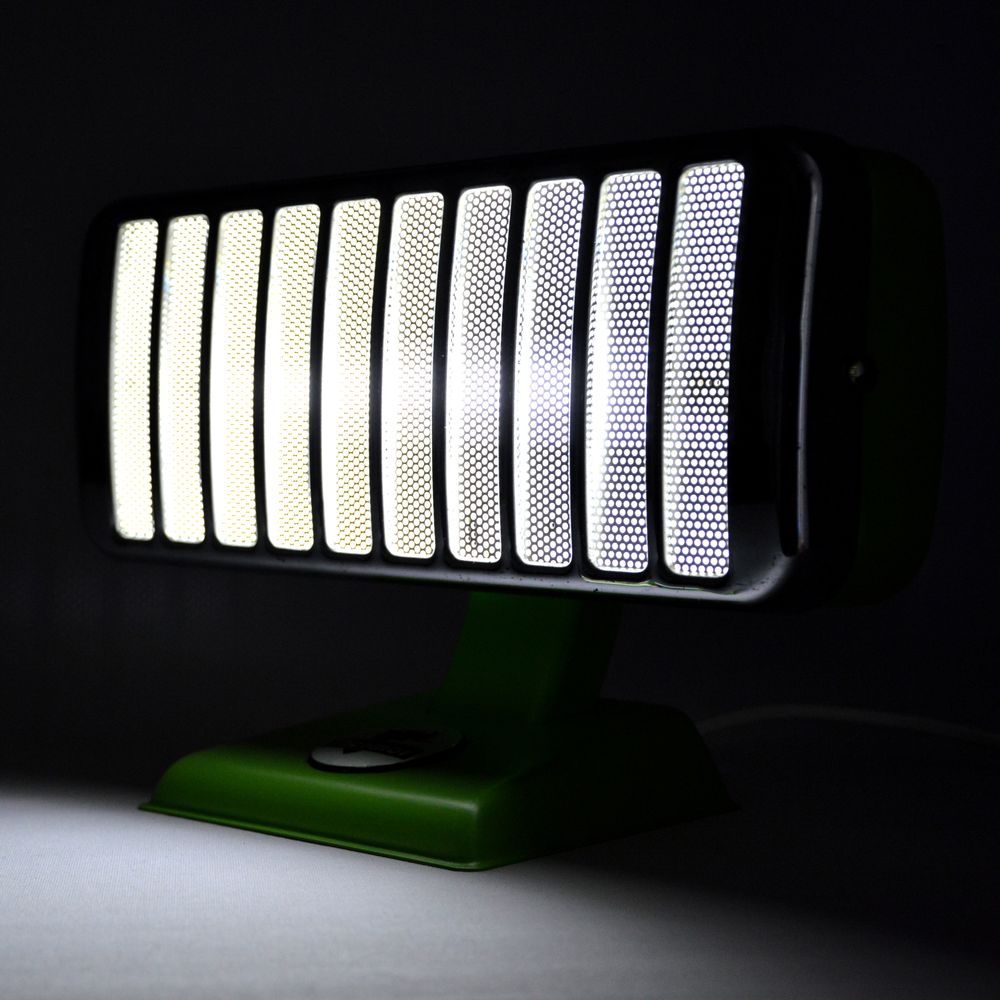 Objets design - Luminaire design upcycling verte petit Thermor éco responsable - ARTJL