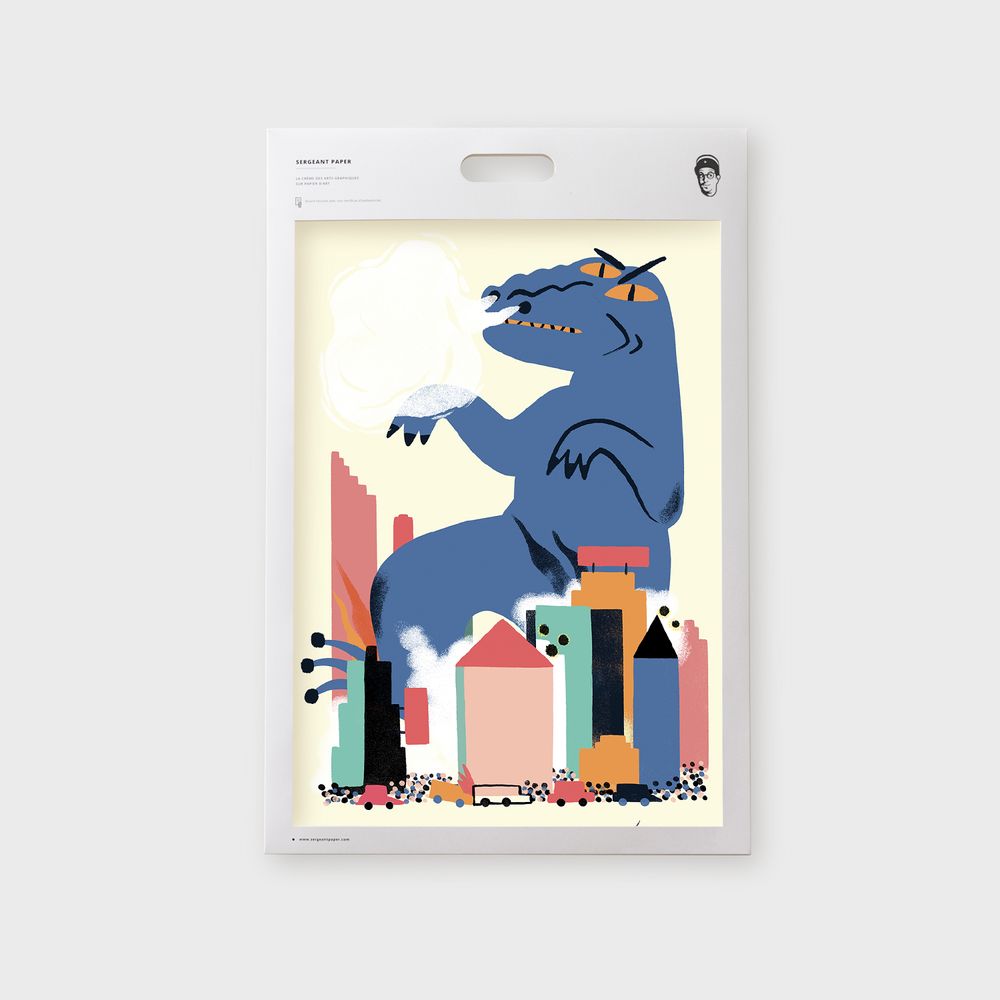 Office design and planning - Art Print - Movies with Charlotte Molas - SERGEANT PAPER