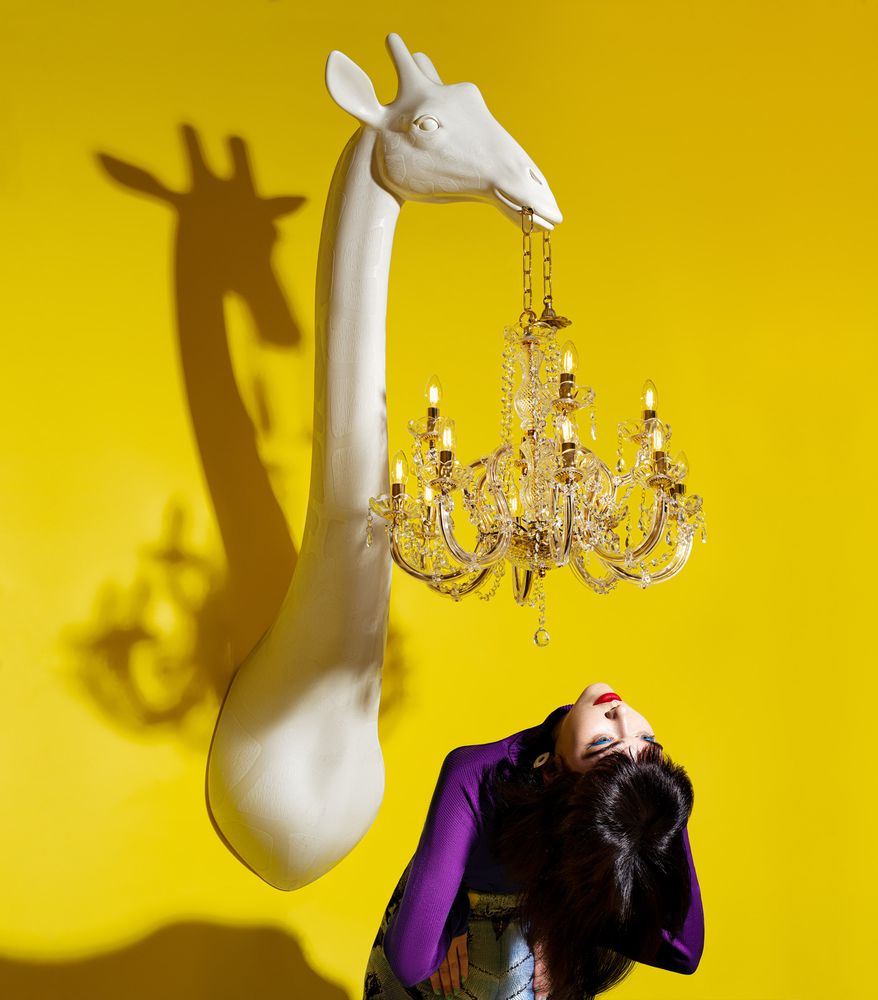 Objets design - GIRAFFE IN LOVE - QEEBOO