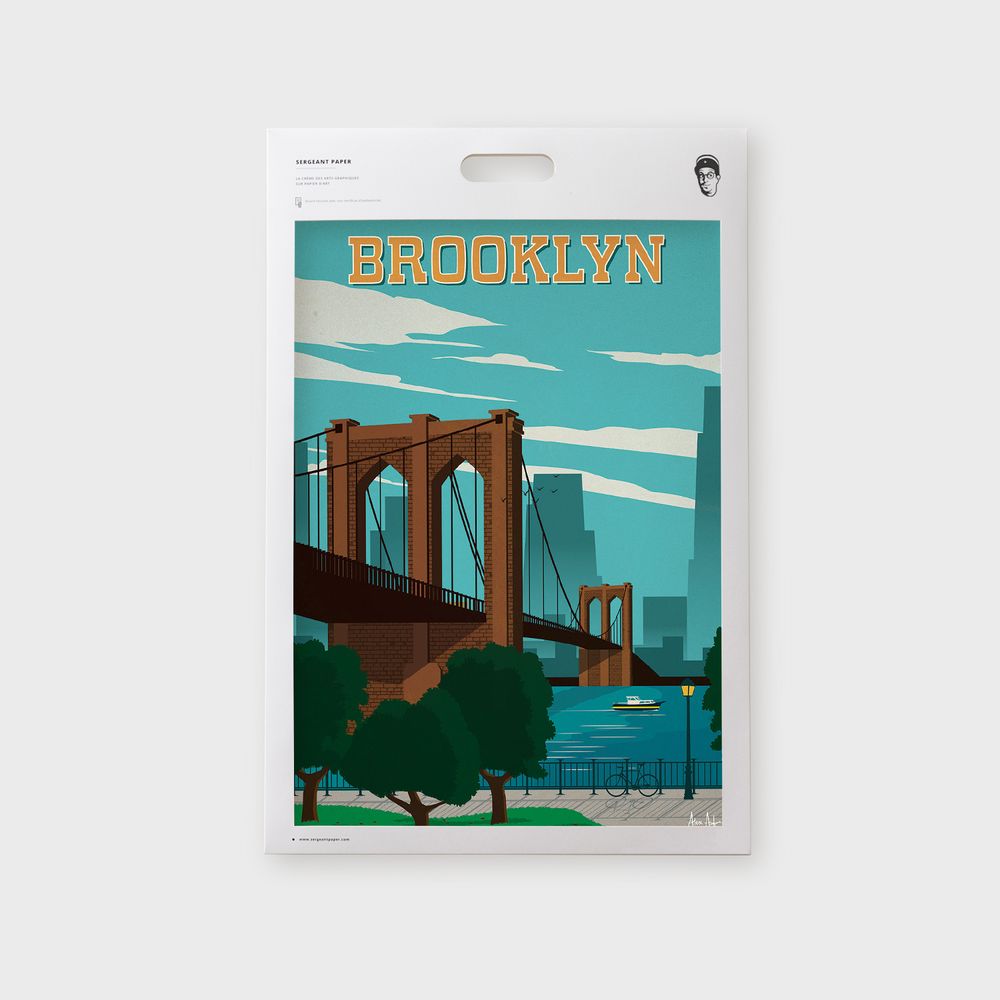 Poster - Art Print - Cities of America with Alex Asfour - SERGEANT PAPER