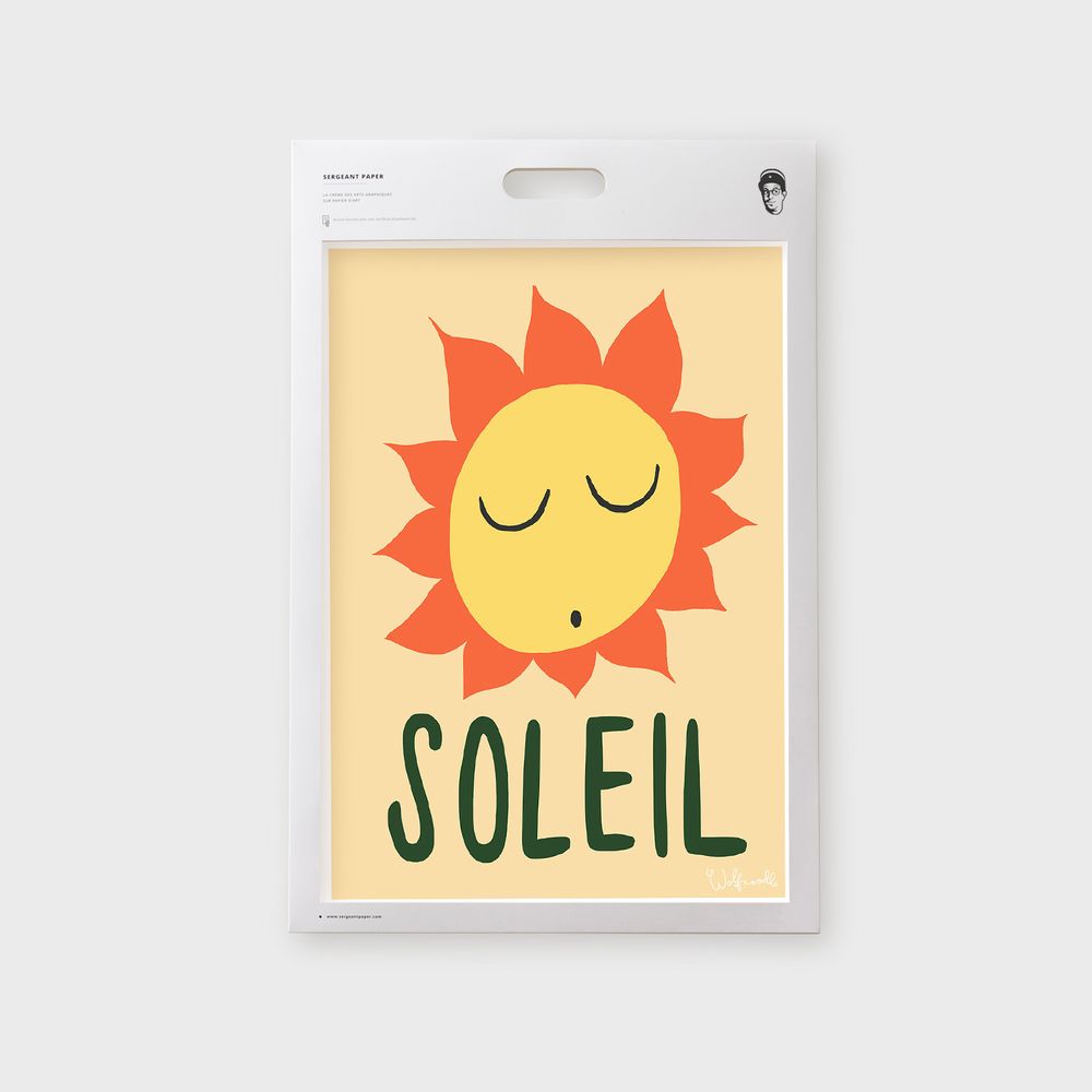 Poster - Art Print Kids with Wolfnoodle - SERGEANT PAPER
