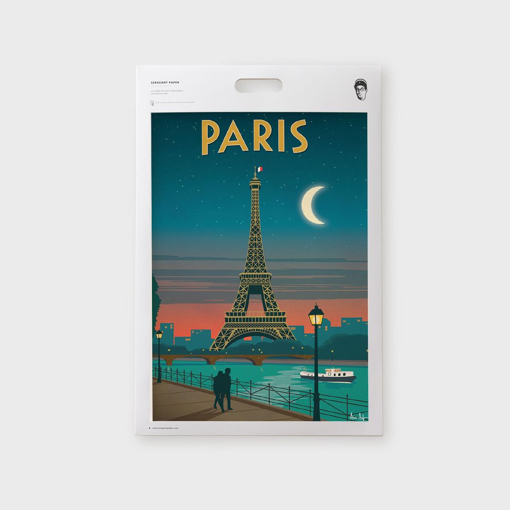 Poster - Art Print - Cities of France with Alex Asfour - SERGEANT PAPER