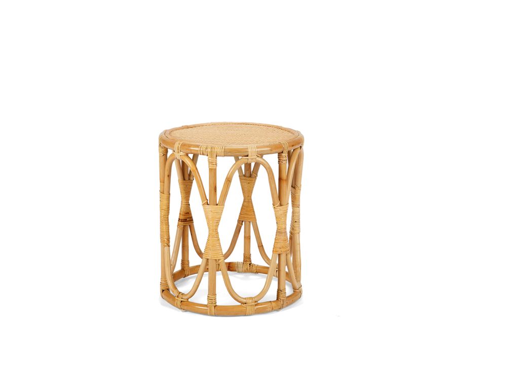 Other tables - RATTAN SIDE TABLE Ø45X45 CM MU21116 - ANDREA HOUSE