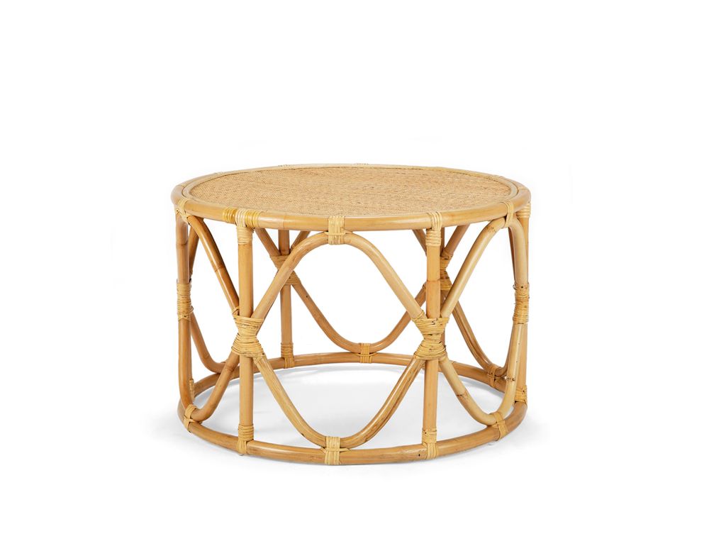 Other tables - RATTAN TABLE Ø70X45 CM MU21117 - ANDREA HOUSE