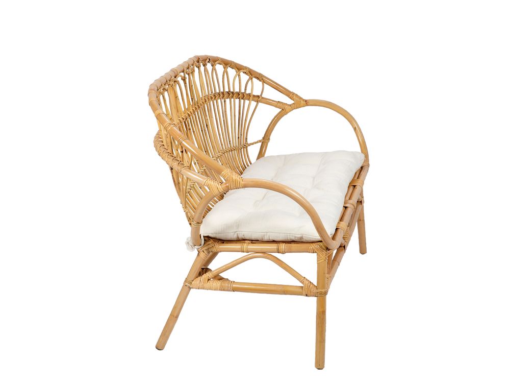 Benches - RATTAN BENCH SEAT 120X67X85 MU21121 - ANDREA HOUSE