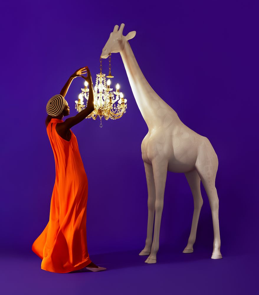 Objets design - GIRAFFE IN LOVE - QEEBOO