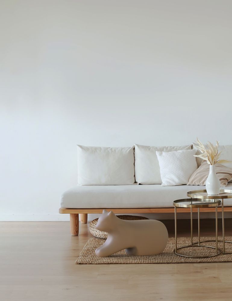 Objets design - Chat Ty Shee Zen Taupe - TY SHEE ZEN